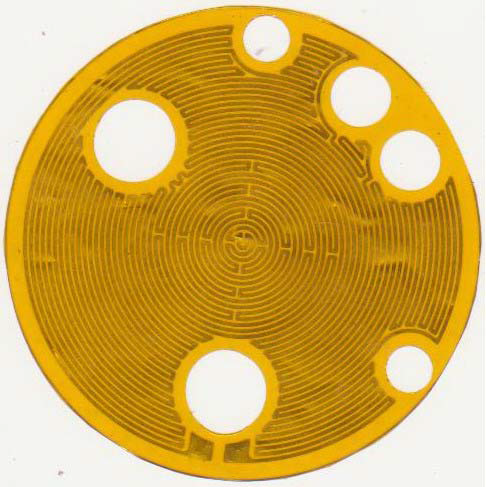Flexiable Round Eeletric Polyimide Film Heater Heating element for 3D Printer 